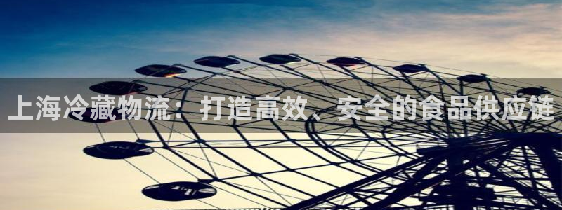 28圈不给提现：上海冷藏物流：打造高