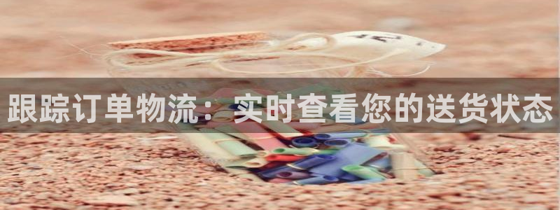 28圈注册入口与教程：跟踪订单物流：